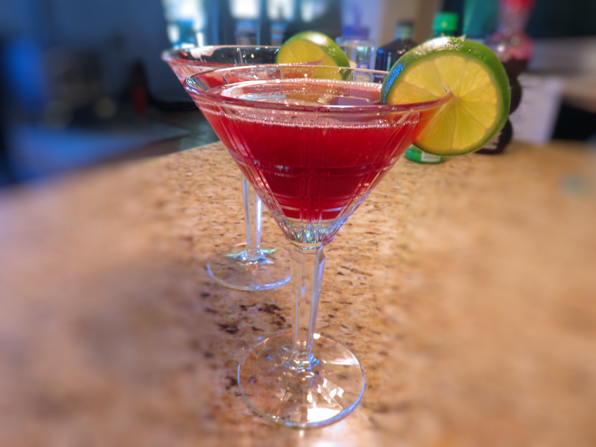 Pomegranate Martini image